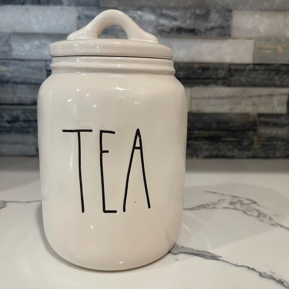 Rae Dunn baby tea canister